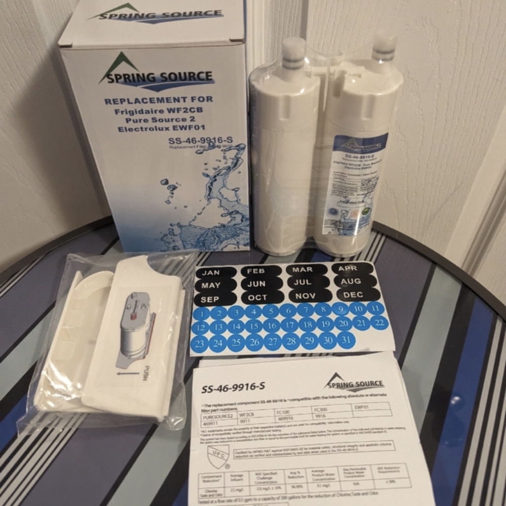 Spring Source Water Filter Replacement Set